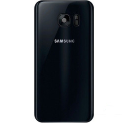 Tapa trasera  Samsung S7 Edge - Negro Service Pack