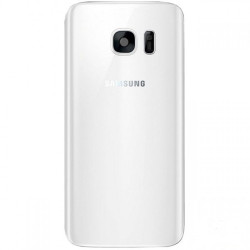 Tapa trasera Samsung S7 - Blanco Service Pack