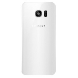 Tapa trasera Samsung S7 Edge - Blanco  Service Pack