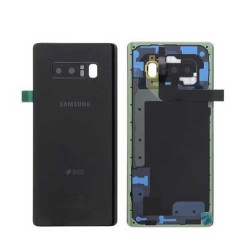Tapa Trasera para Samsung Note 8 Duos - Negro Service Pack
