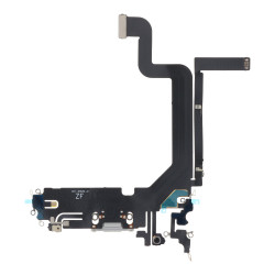 Charging Port Flex Cable for iPhone 14 Pro Max White