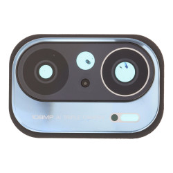 Back Camera Lens and Bezel for Xiaomi Mi 11i Blue