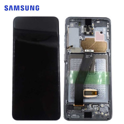Ecran Samsung Galaxy S20 (SM-G980)(Sans Caméra) Gris Service Pack