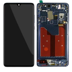 Huawei Mate 20 con pantalla negra y chasis de grado B