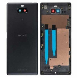 Back cover Sony Xperia 10 Plus Noir d'origine Constructeur
