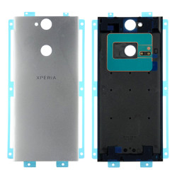 Back cover Sony Xperia XA2 Plus Argent Origine Constructeur