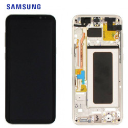 Display Samsung S8 Plus - Oro (Originale) (service pack)