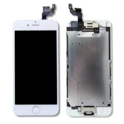 Ecran Complet  iPhone 6+ Blanc (Assemblé)