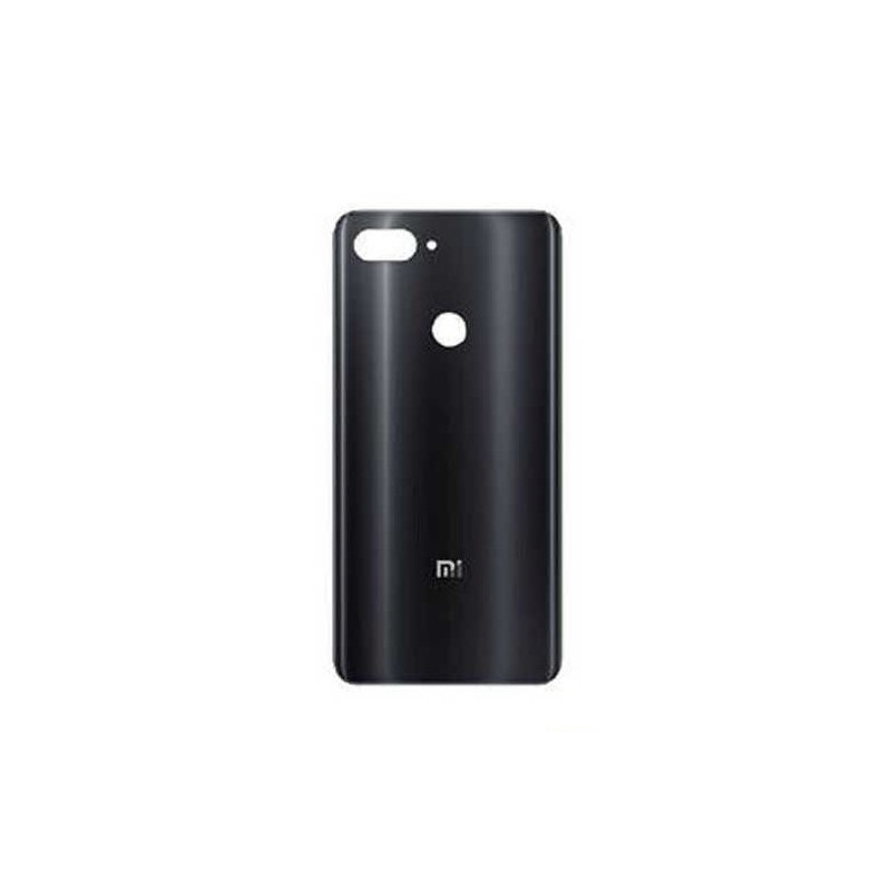 Back Cover Xiaomi Mi 8 Lite Noir Compatible