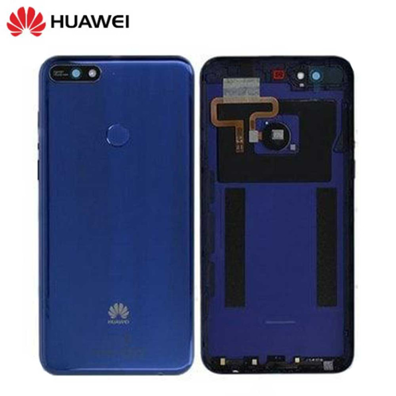 Back Cover Huawei Y7 2018 Bleu Origine Constructeur