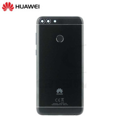 Back Cover Huawei P Smart Avec Capteur d'Empreintes Noir Origine Constructeur