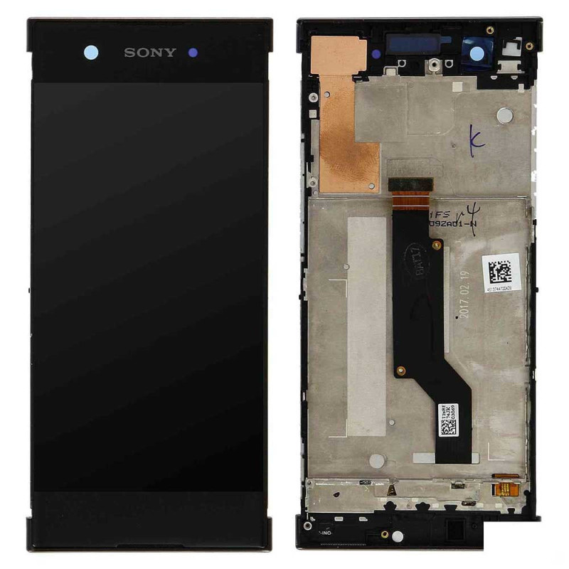 Ecran Sony Xperia XA1 Noir Avec Châssis