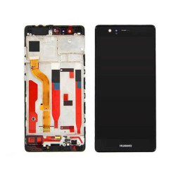 Display Huawei P9 - Nero (con frame)