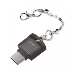 Schlüsselanhänger Kartenleser Logilink USB-C zu Micro SD (CR0039)