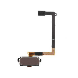 Nappe Bouton Home Samsung Galaxy S6 Edge Or