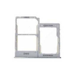 SIM-Schublade Samsung A40 Silber