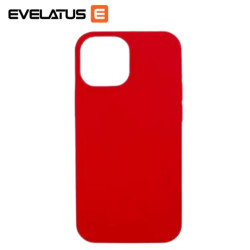 Funda líquida para iPhone 13 Evelatus rojo carmín (EVE13LSCC)