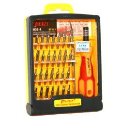 Kit de tornillos de precisión de 32 piezas Torx Jackly