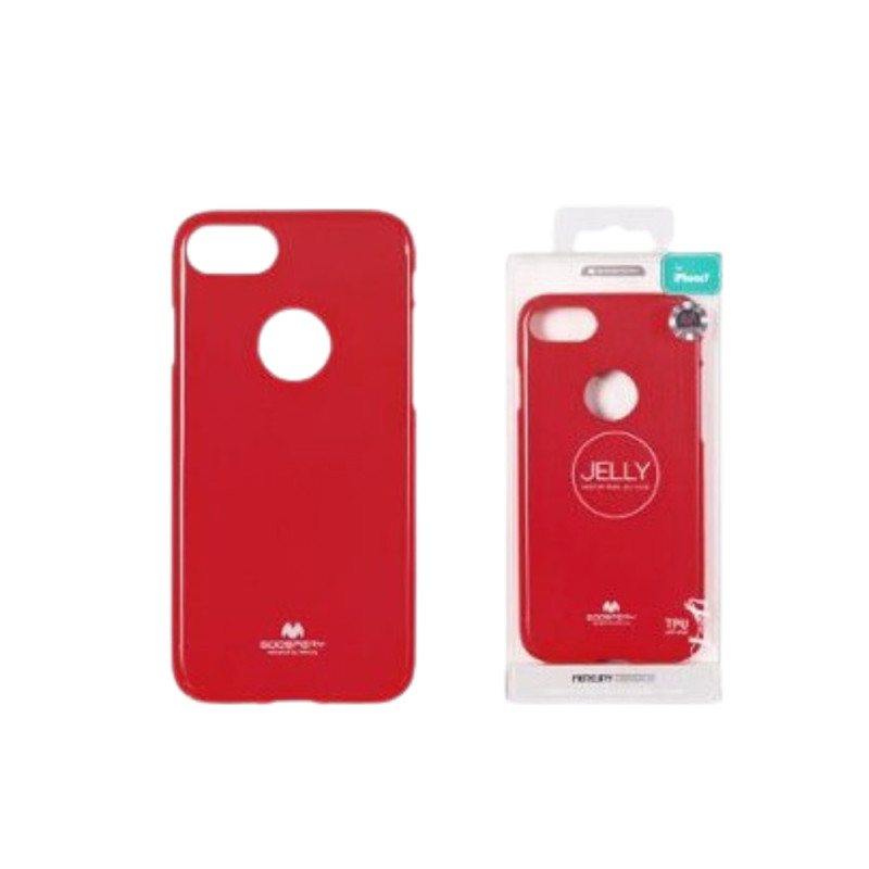 Coque silicone samsung J1 2016 Rouge Goospery Jelly