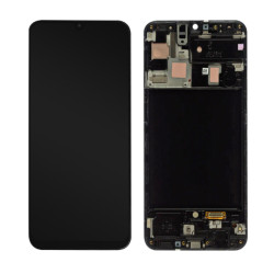 Ecran TFT Samsung Galaxy A50 Noir Avec Châssis Grade C