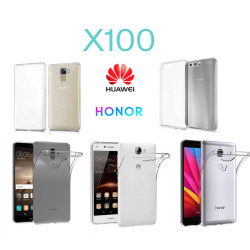 Starter Pack X100 Fundas Transparentes Huawei Honor