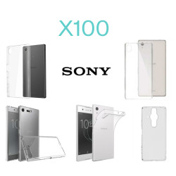 Starter Pack X100 Carcasas Transparentes Sony