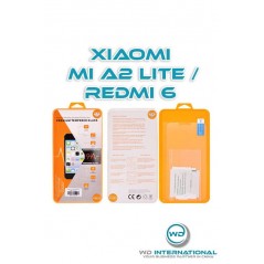 Verre trempé Xiaomi Mi A2 lite/Redmi 6 pro en packaging