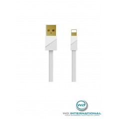 Cable Color oro Blanco Lightning Remax RC-048I