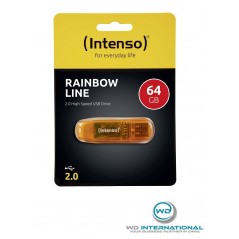 Clé USB intenso Rainbow line 64Gb