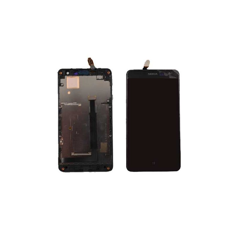 Schwarzer Bildschirm mit Rahmen Nokia Lumia 625