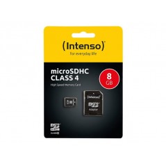 Carte Micro SD Intenso 8Go Class 4