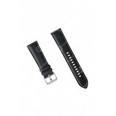 Bracelet Cuir 22mm Samsung Galaxy Watch 3 45mm Noir Service Pack