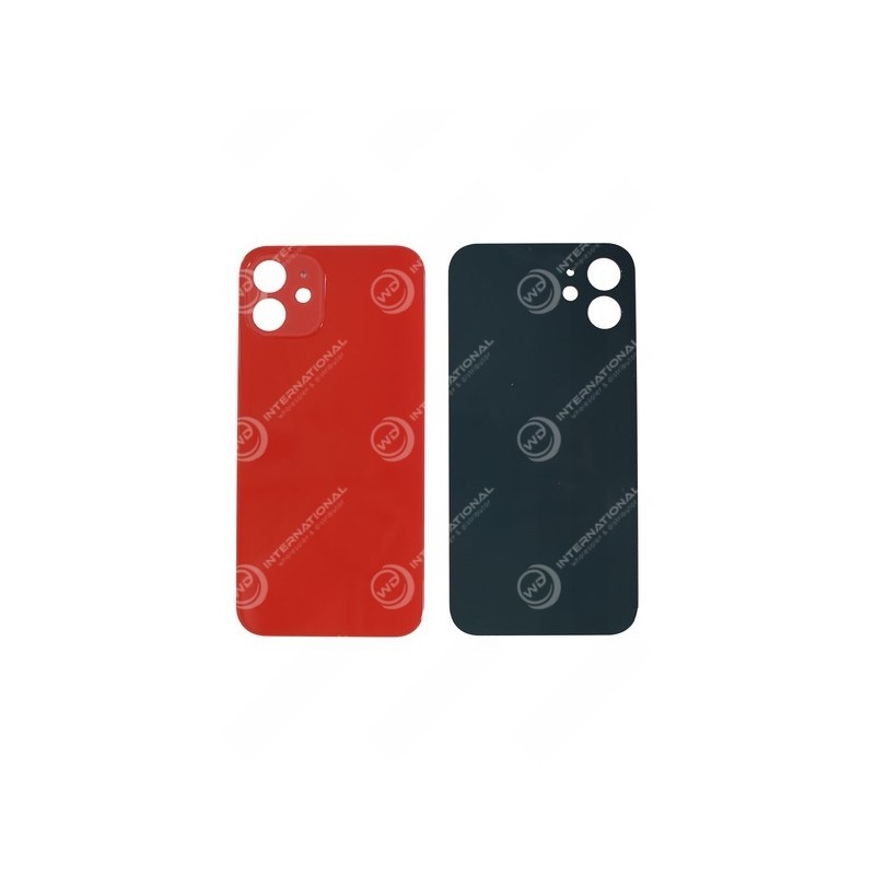 Back Cover iPhone 12 Rouge