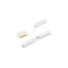 Pack Boutons iPhone 5C Blanc + Tiroir SIM