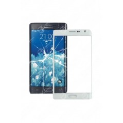 10 Verres trempés Samsung Galaxy Note Edge Blanc