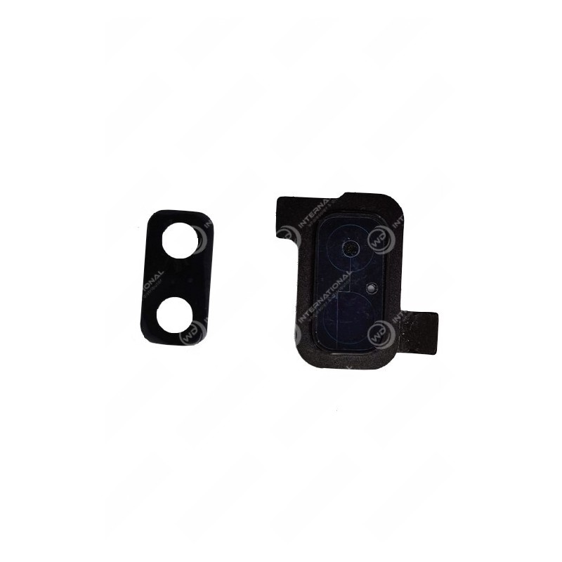 Lentille Caméra avec Châssis Samsung Galaxy J6 Plus Noir