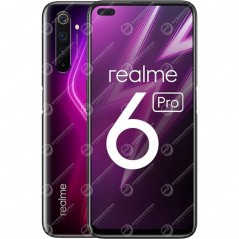 Téléphone Realme 6 Pro 8Gb/128Gb Lightning Red Neuf