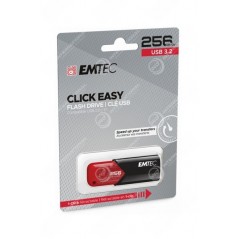Clé USB FlashDrive 256GB Emtec B110 Click Easy USB 3.2 (20MB/S)