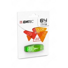 Clé USB Emtec C410 64GB Vert