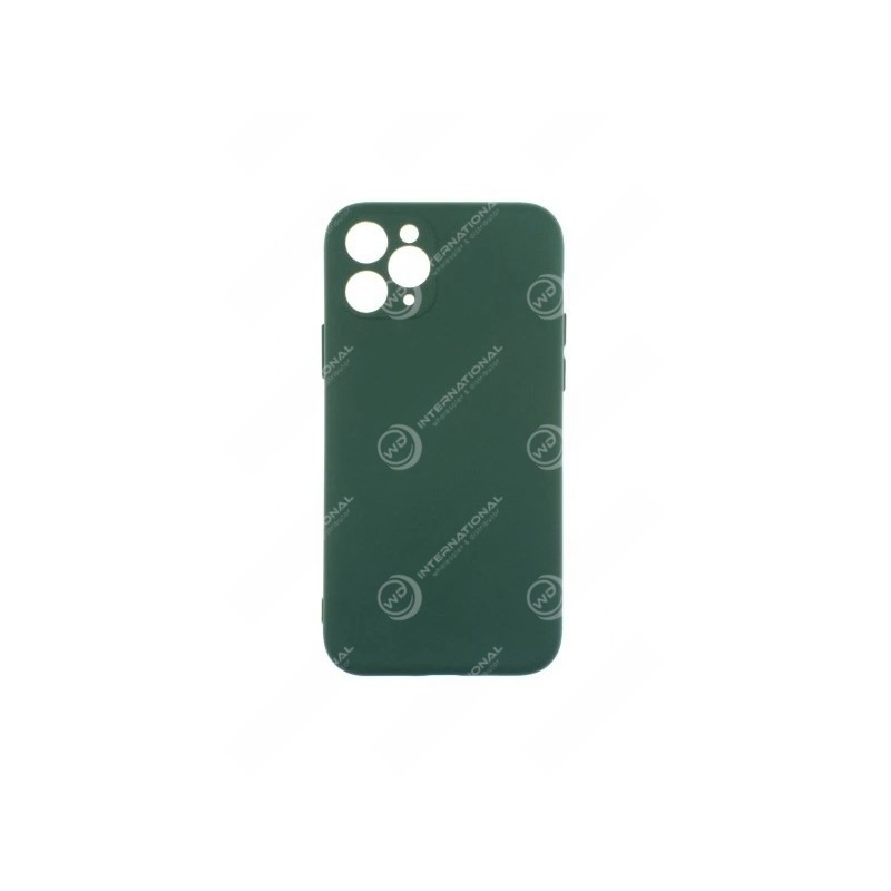 Coque Silicone iPhone 11 Pro Vert Forêt