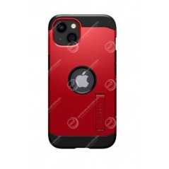 Coque Spigen Tough Armor iPhone 13 Mini Rouge et Noir