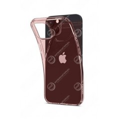 Coque Spigen Crystal Flex iPhone 13 Mini Rose Transparent