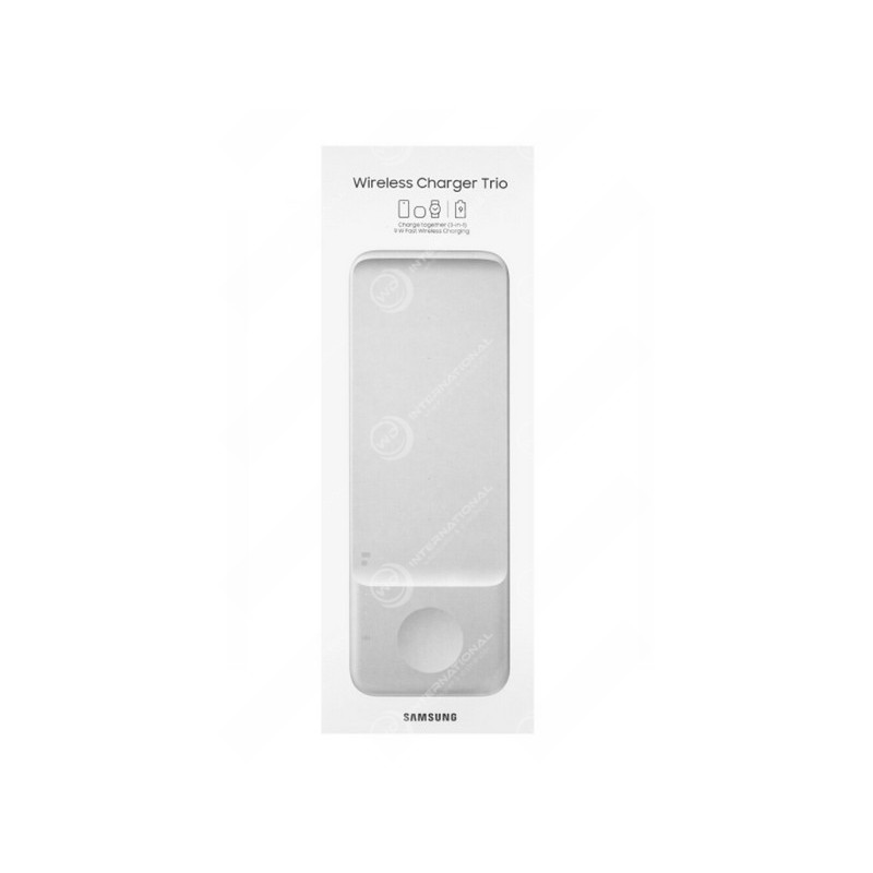 Station de Chargement Samsung Trio USB-C avec Chargeur Secteur Blanc