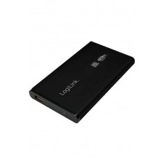 Boîtier LogiLink pour disque dur SATA 2,5' USB 3.0 Noir (UAO106)