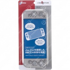 Coque de Protection pour Nintendo Switch Noir Transparente