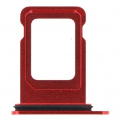 Tiroir Double SIM pour iPhone 13 Rouge