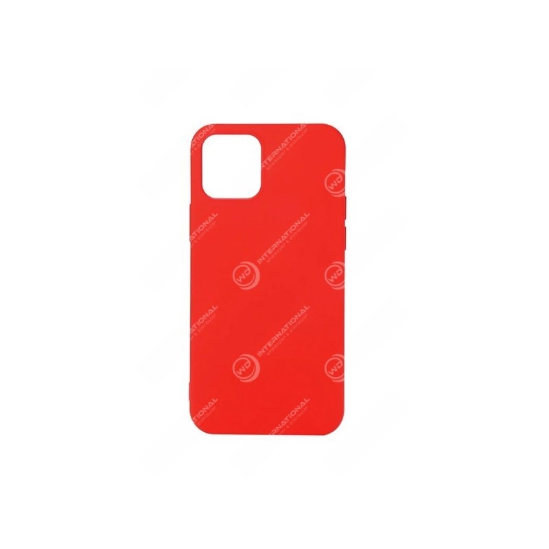 Coque Silicone pour iPhone 13 Mini Rouge