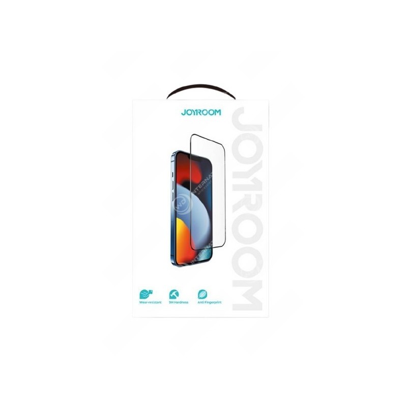 Verre Trempé iPhone 13 Mini Joyroom Knight 2.5D Full Screen Noir (JR-PF904)