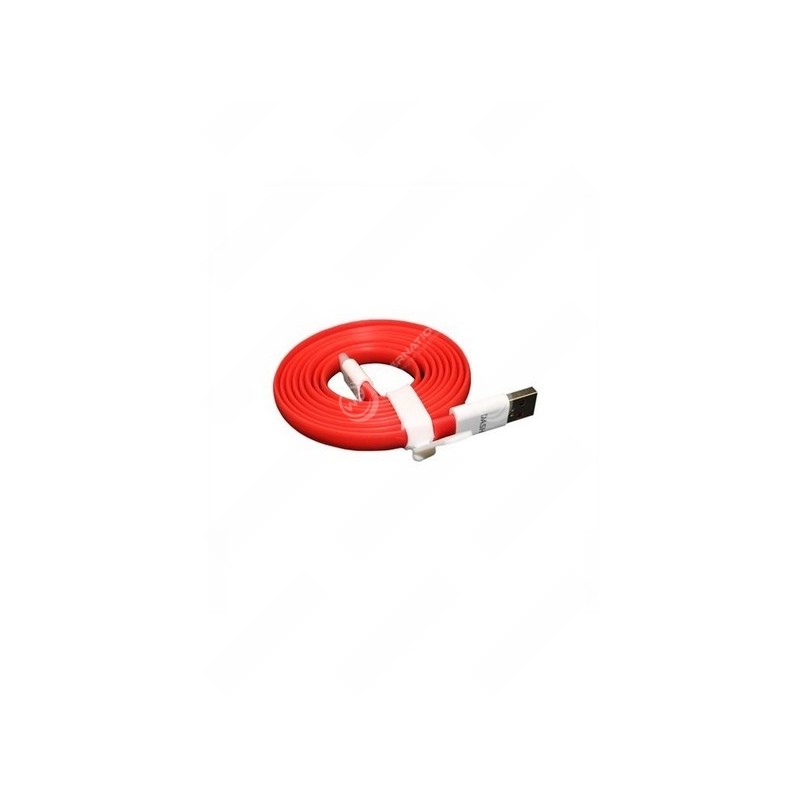 Cable type C one plus Rouge et Blanc