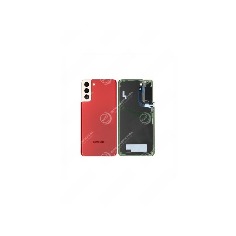 Back Cover Samsung Galaxy S21 Plus 5G Rouge Fantôme (SM-G996) Service Pack